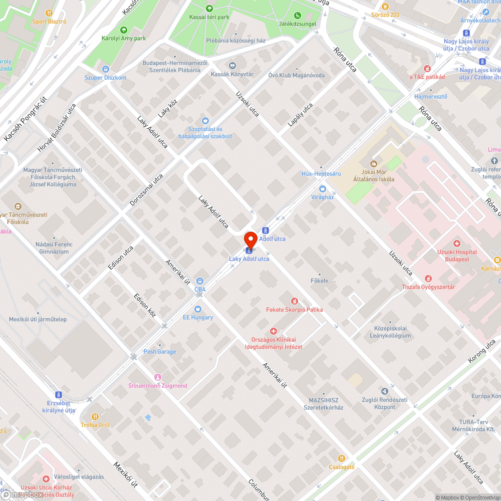 Firkák a megállókban (L. Adolf utca) bejelentés helye