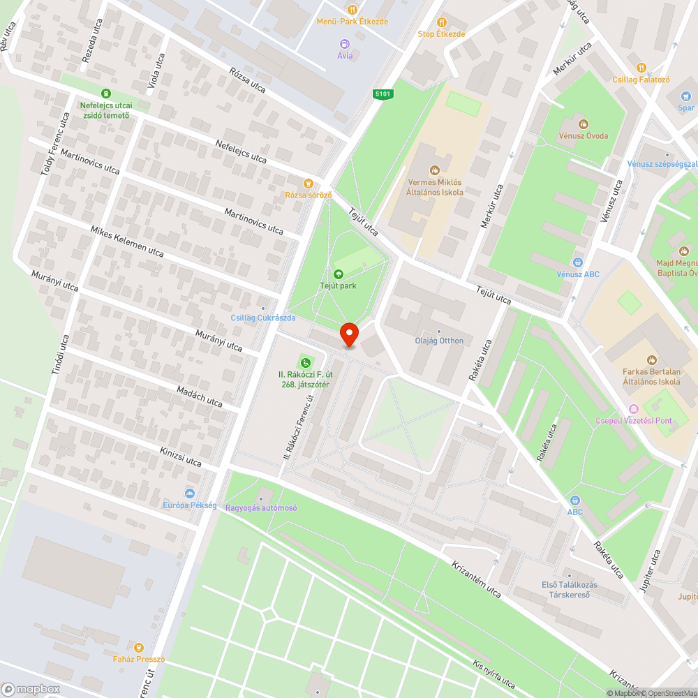 Graffiti eltávolítás bejelentés helye