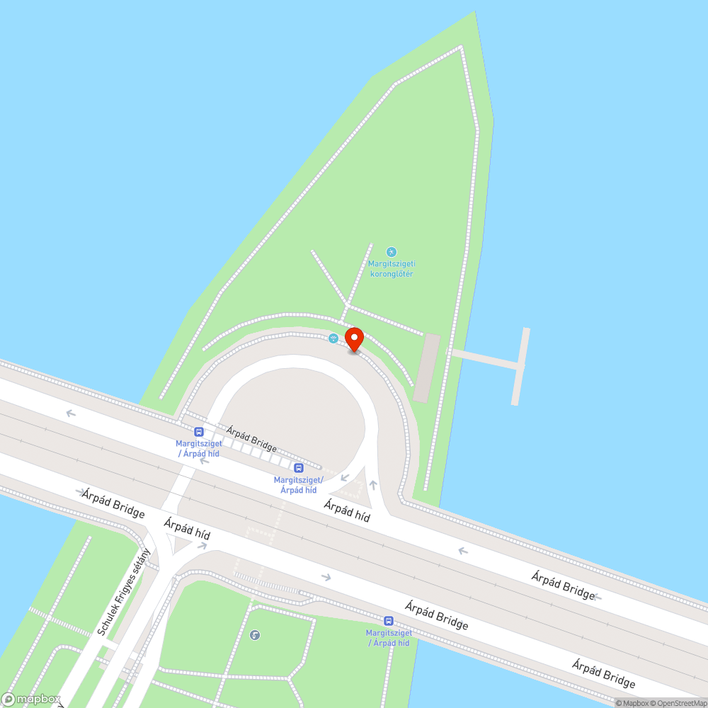 Margitsziget - Árpád híd bejelentés helye