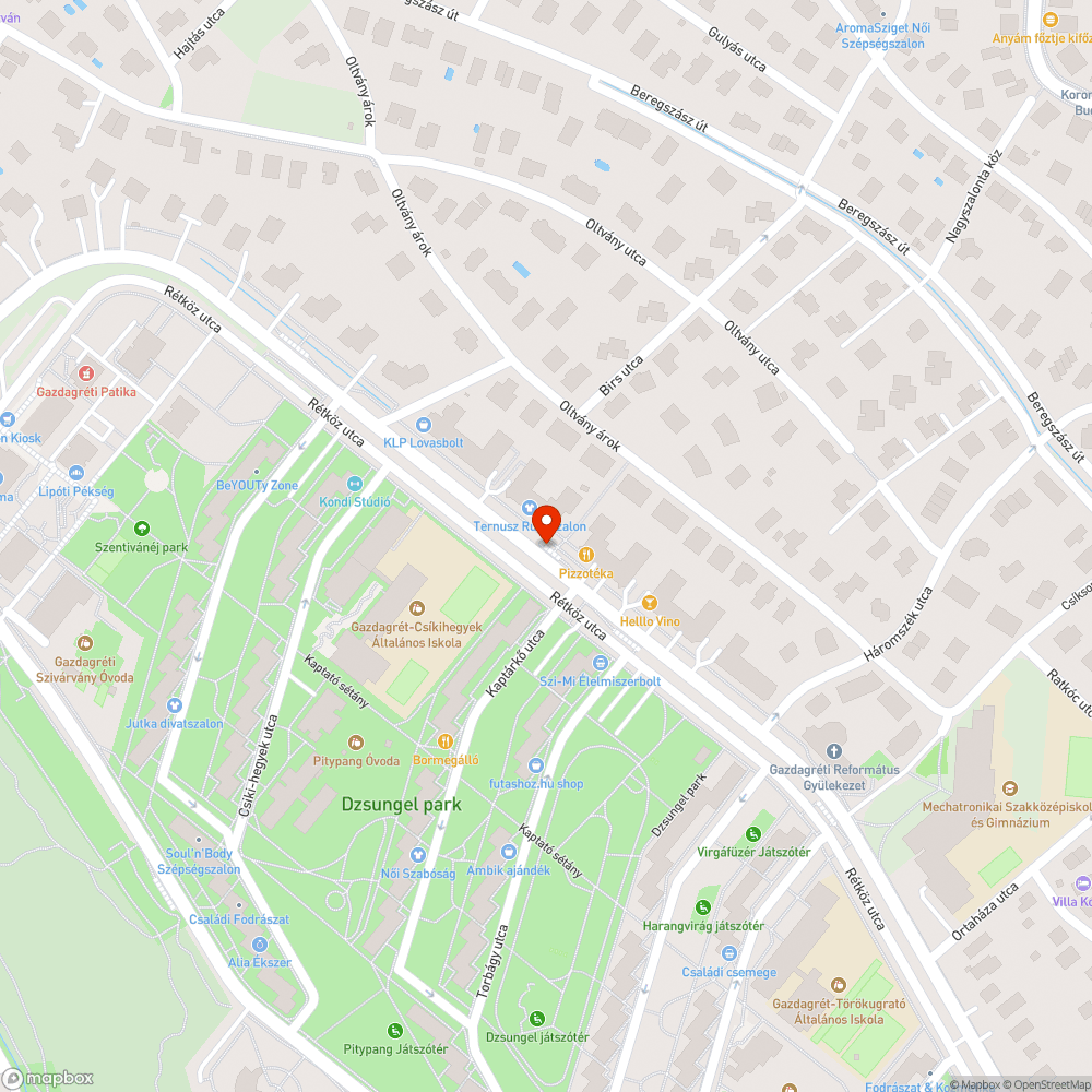 Gyermekméretű kátyú a Kaptárkő utcában bejelentés helye