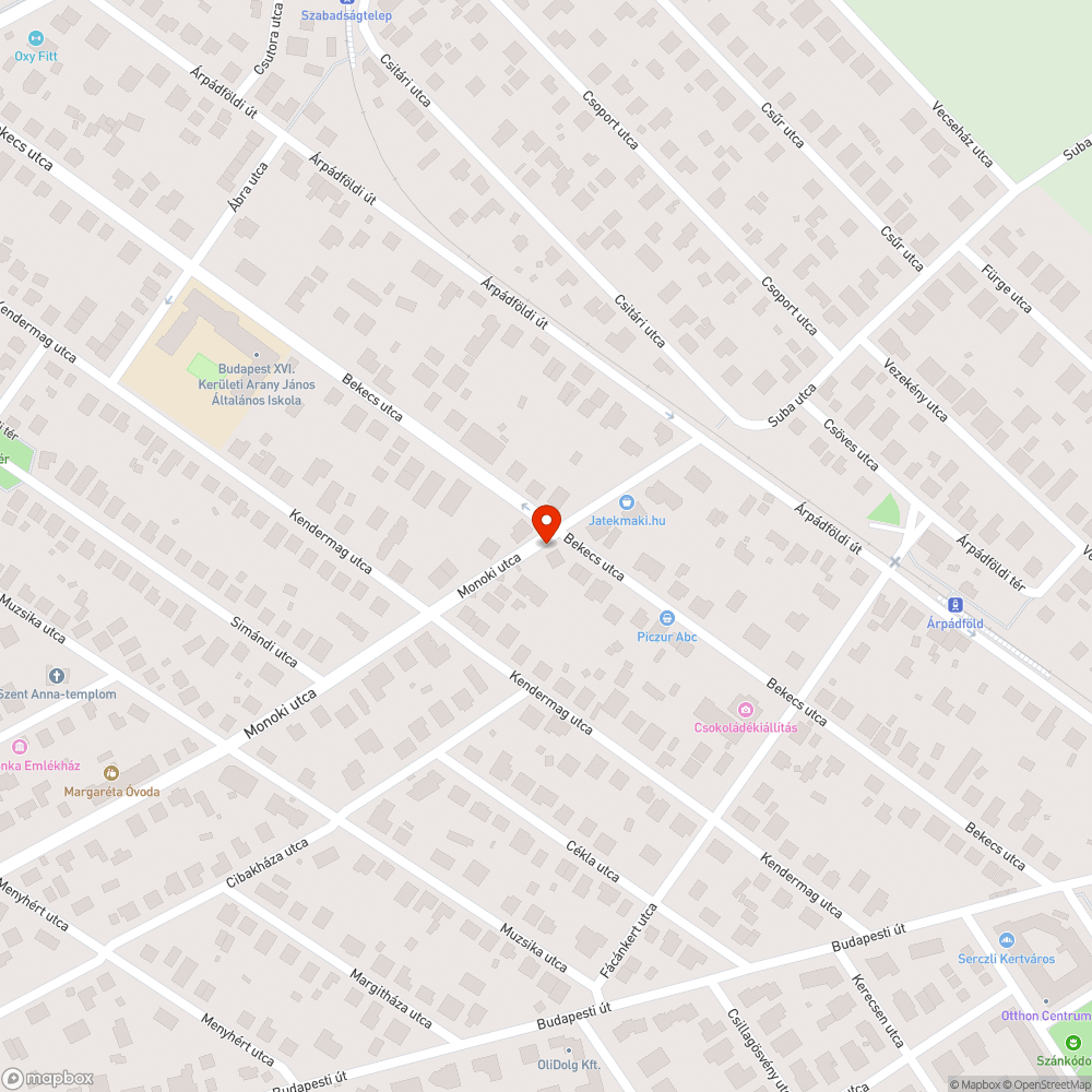 Kint maradt tábla és firka bejelentés helye