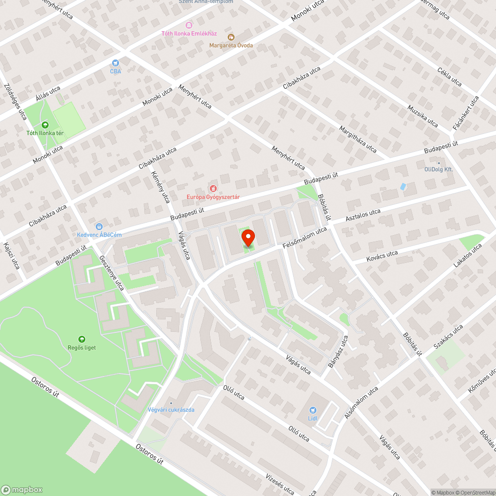 Felsőmalom utcai játszótérről hibás, veszélyes játékok eltávolítása bejelentés helye