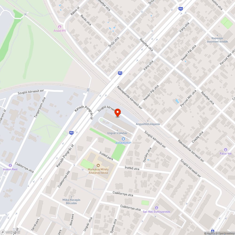 Illegális szemét bejelentés helye