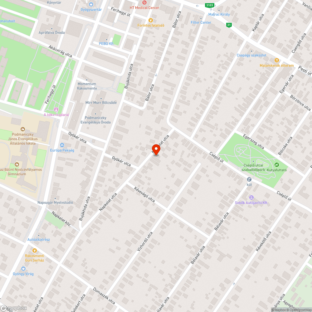 Úttestre belógó dísznövényzet bejelentés helye