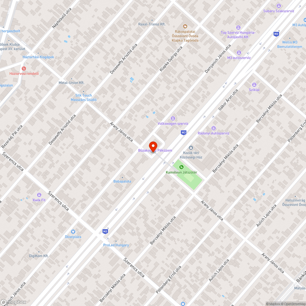 hibás burkolat a gyalogos felüljárón bejelentés helye