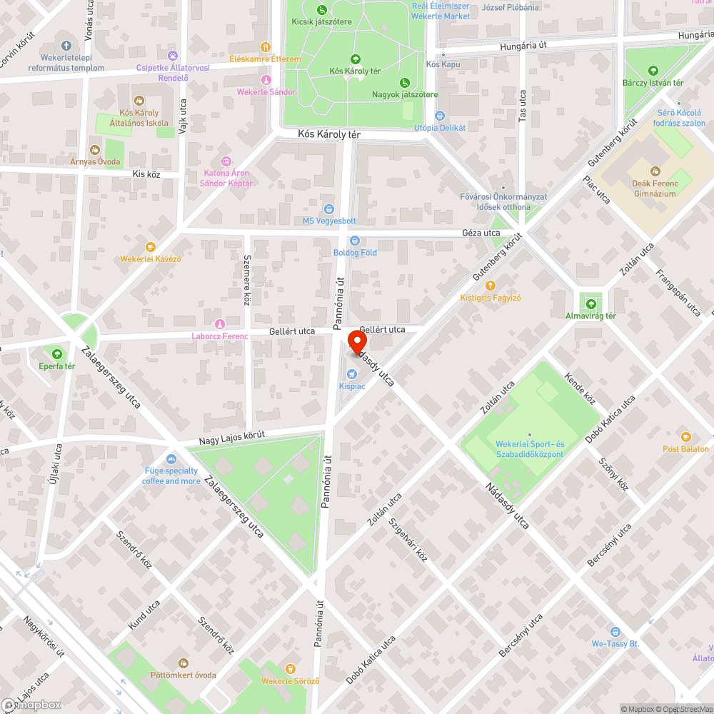 A bontási terület és építési hulladék bejelentés helye