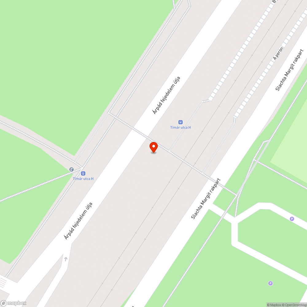 Megközelíthetetlen megálló bejelentés helye