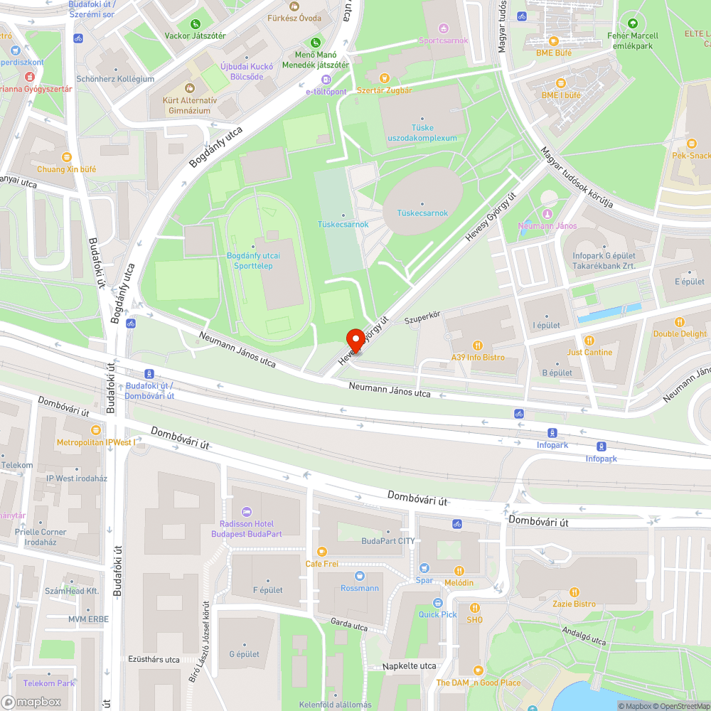 Veszélyes szárazág bejelentés helye