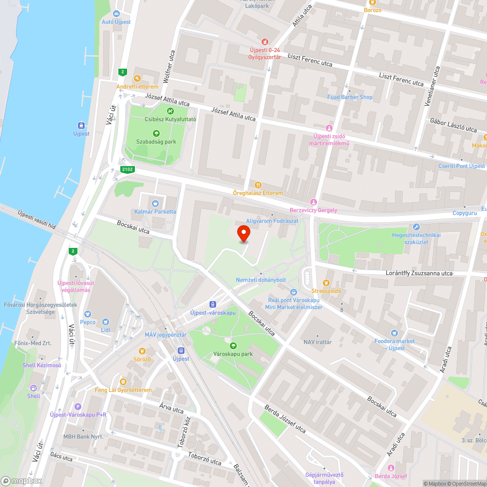 Elhagyott betontömb bejelentés helye