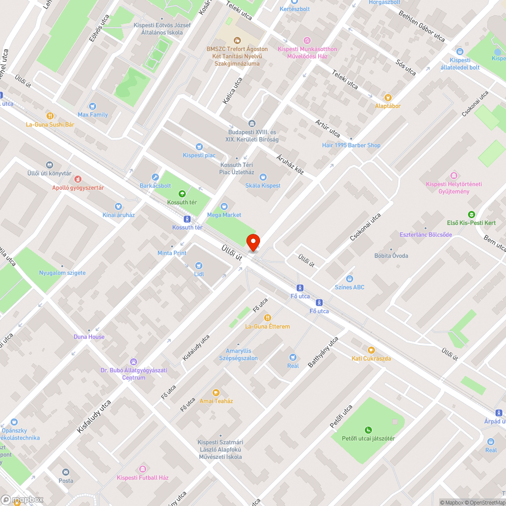 Kifordult tábla bejelentés helye