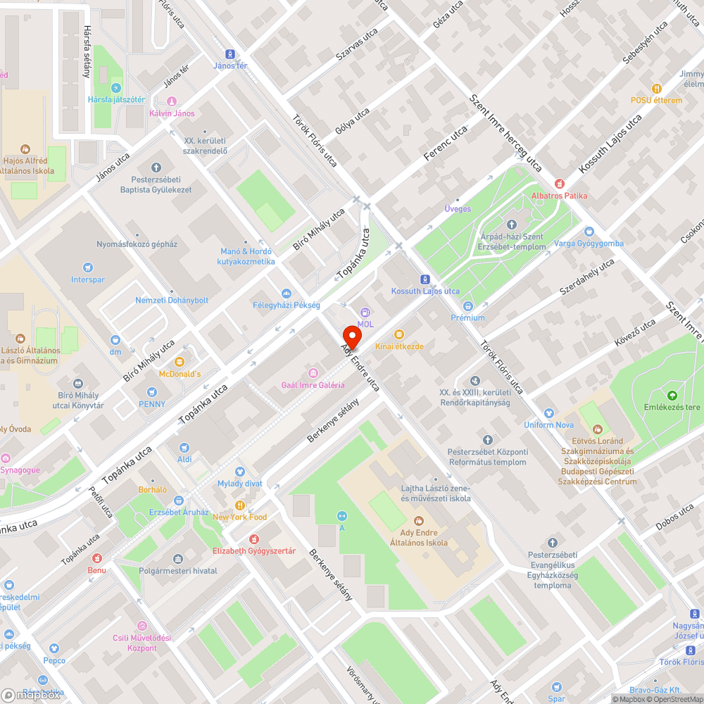 Nehezen látható, matricás táblák bejelentés helye