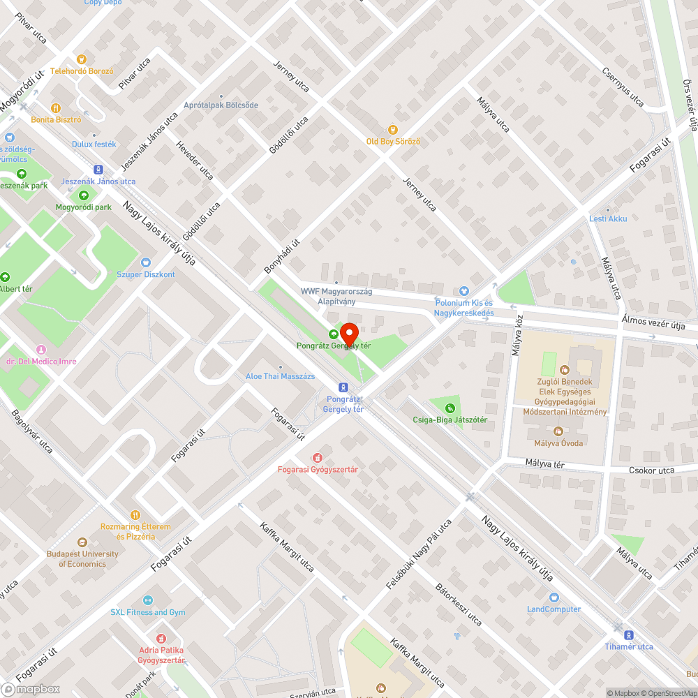 Hulladék bejelentés helye