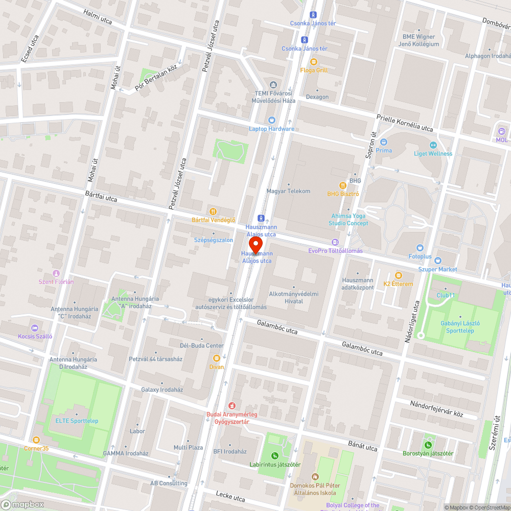 Közlekedési káosz a Fehérvári úton bejelentés helye