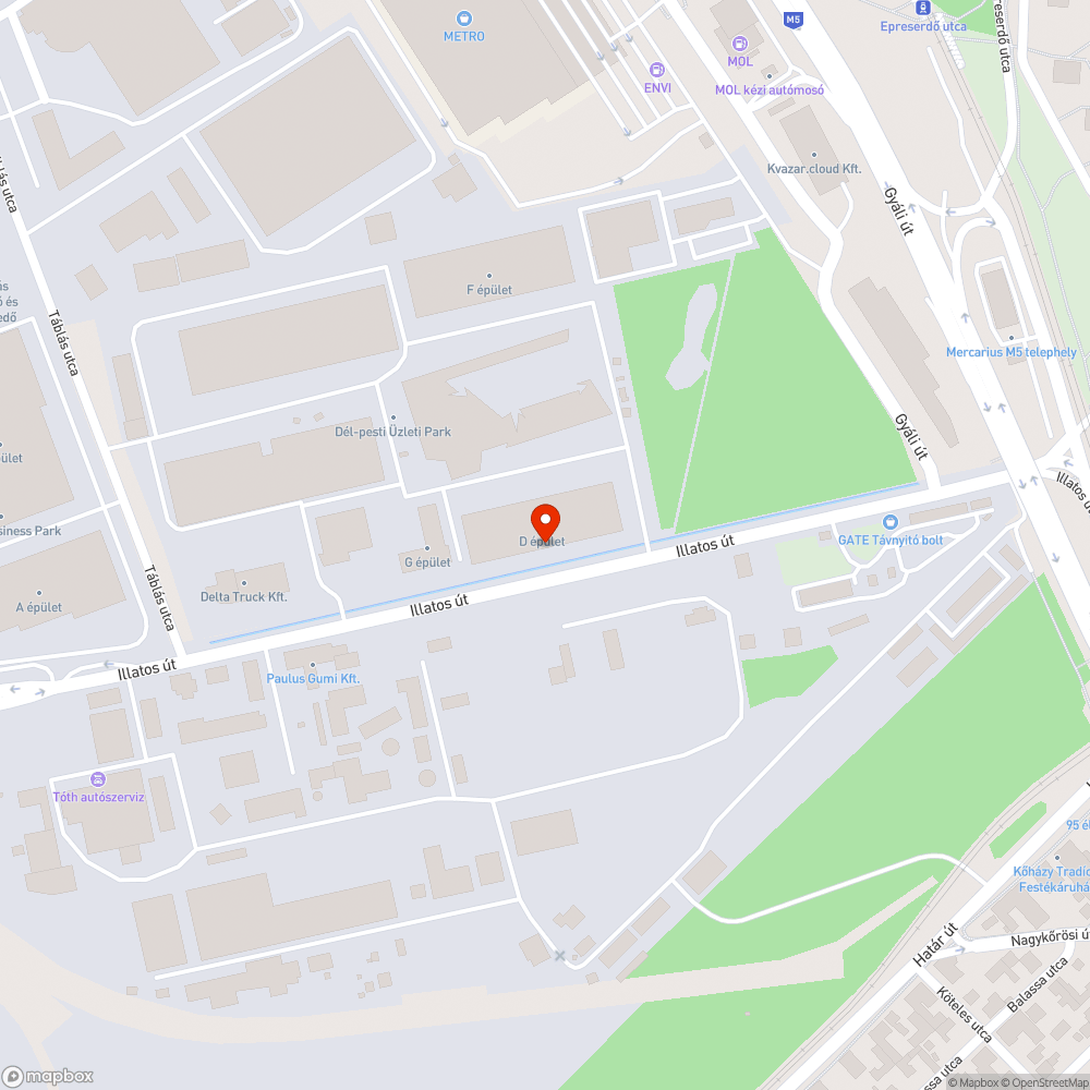 Szalagkorlát kellene bejelentés helye