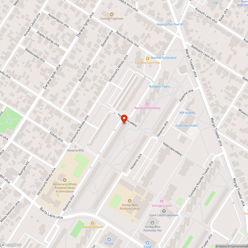 Balesetveszélyes parkoló bejelentés helye