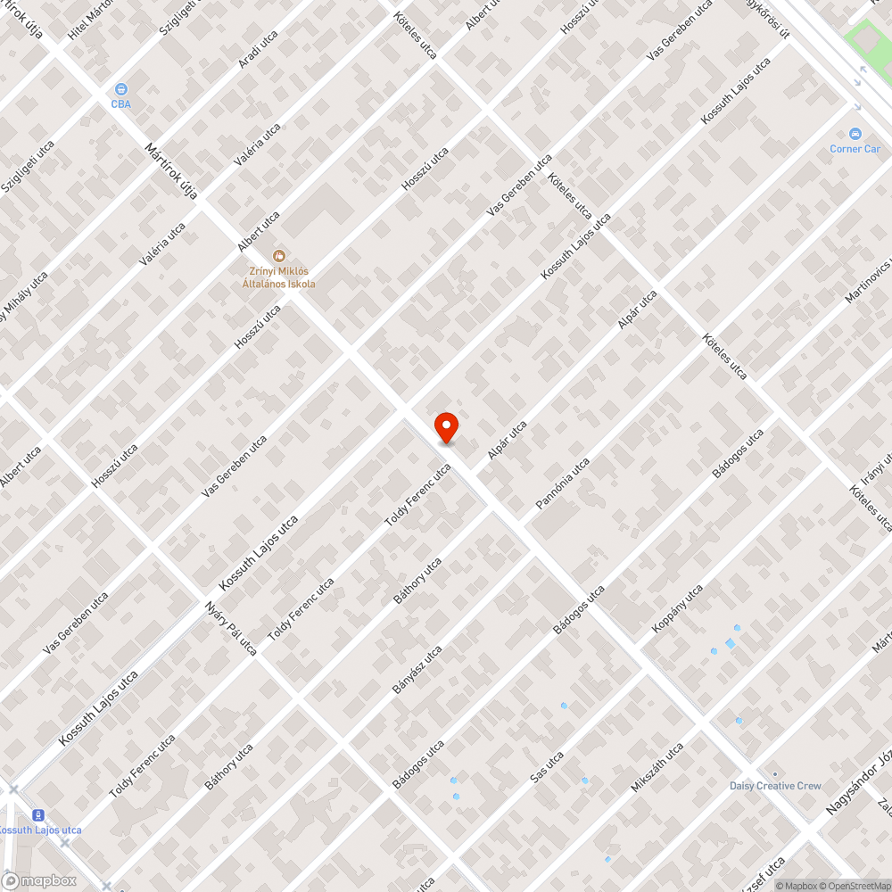 Elhagyatott telefonfülke bejelentés helye