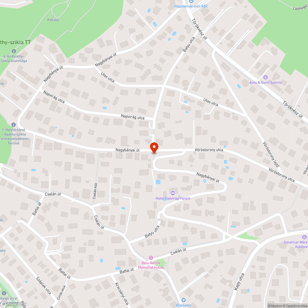 Batyu lépcső korlát és lépcsőfok sérült bejelentés helye