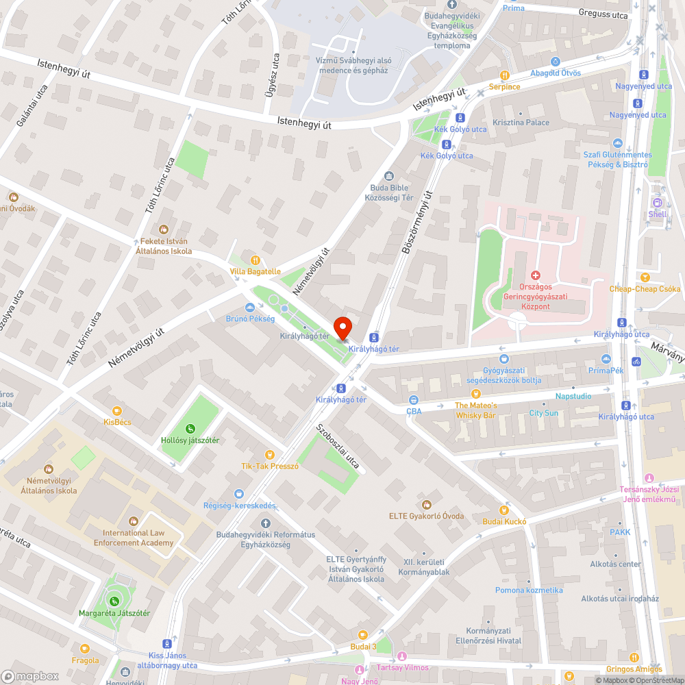 Korhadó fatönk a Királyhágó téren bejelentés helye