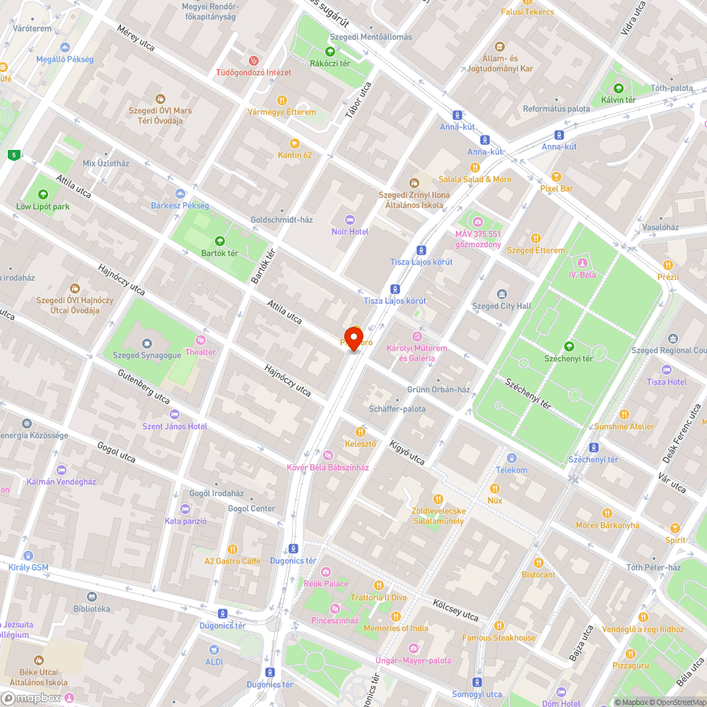 Eltűnt fényterelők bejelentés helye