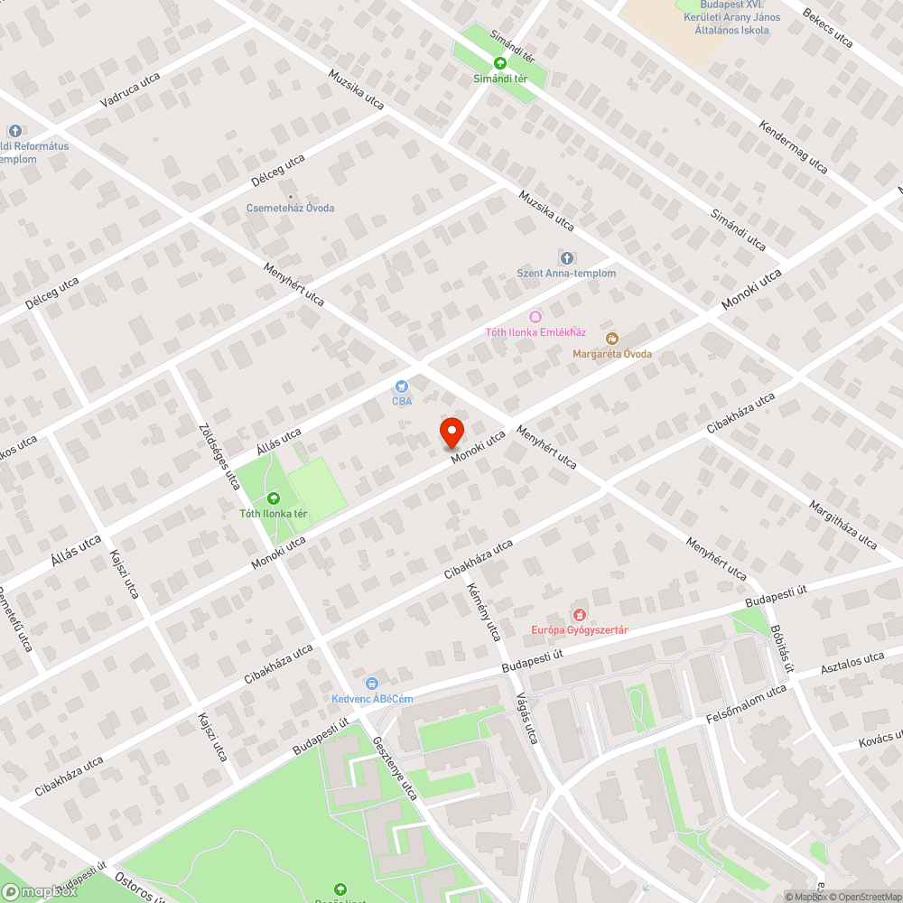 Tájidegen fedlap bejelentés helye