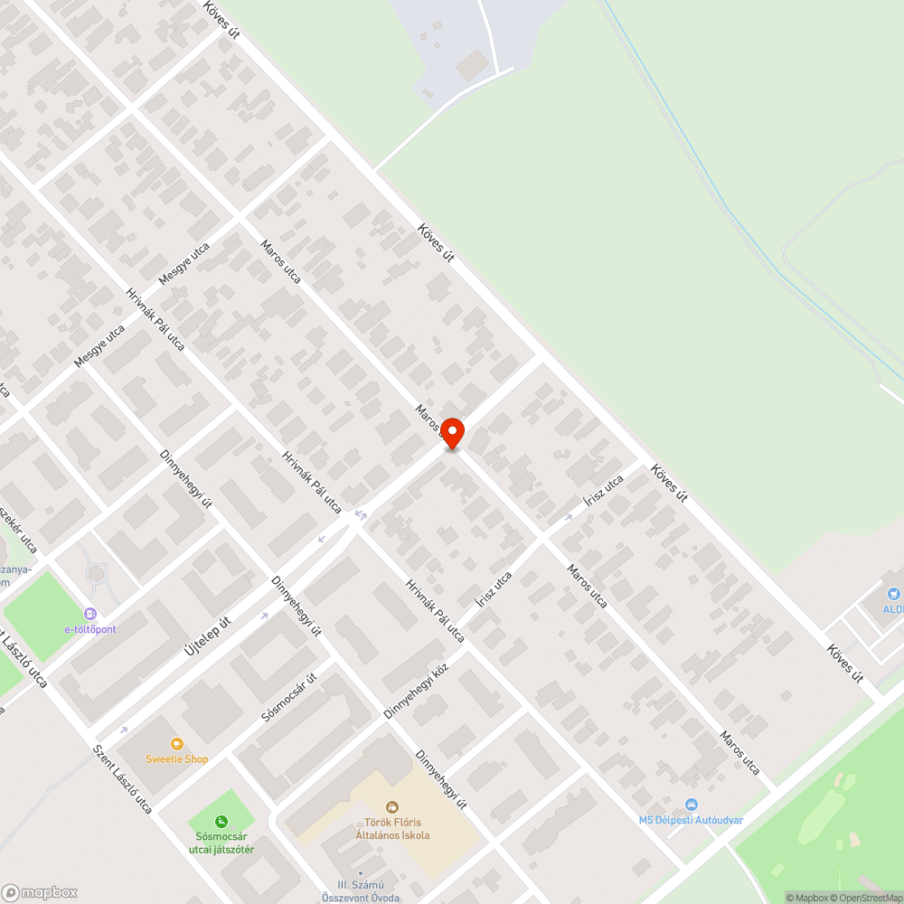 Meg rongált kuka bejelentés helye