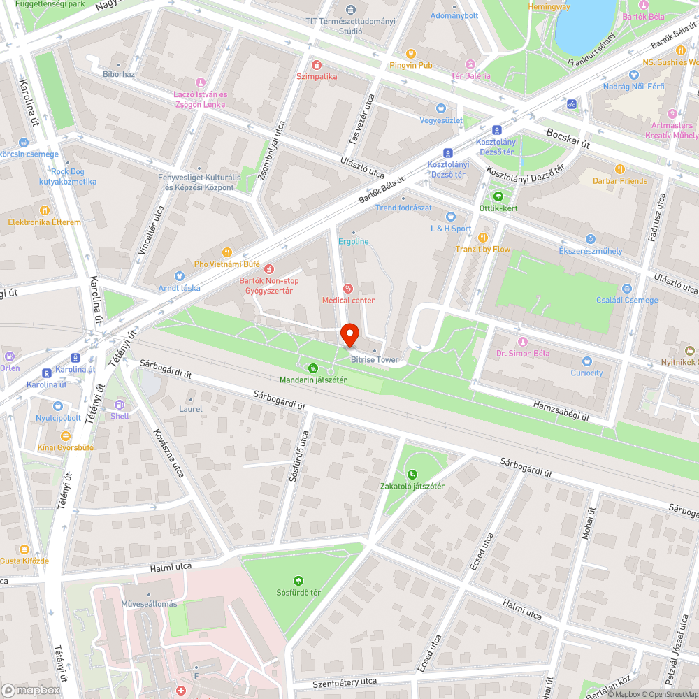 Köztéri kukák nem ürítése, szemét nem szedése bejelentés helye