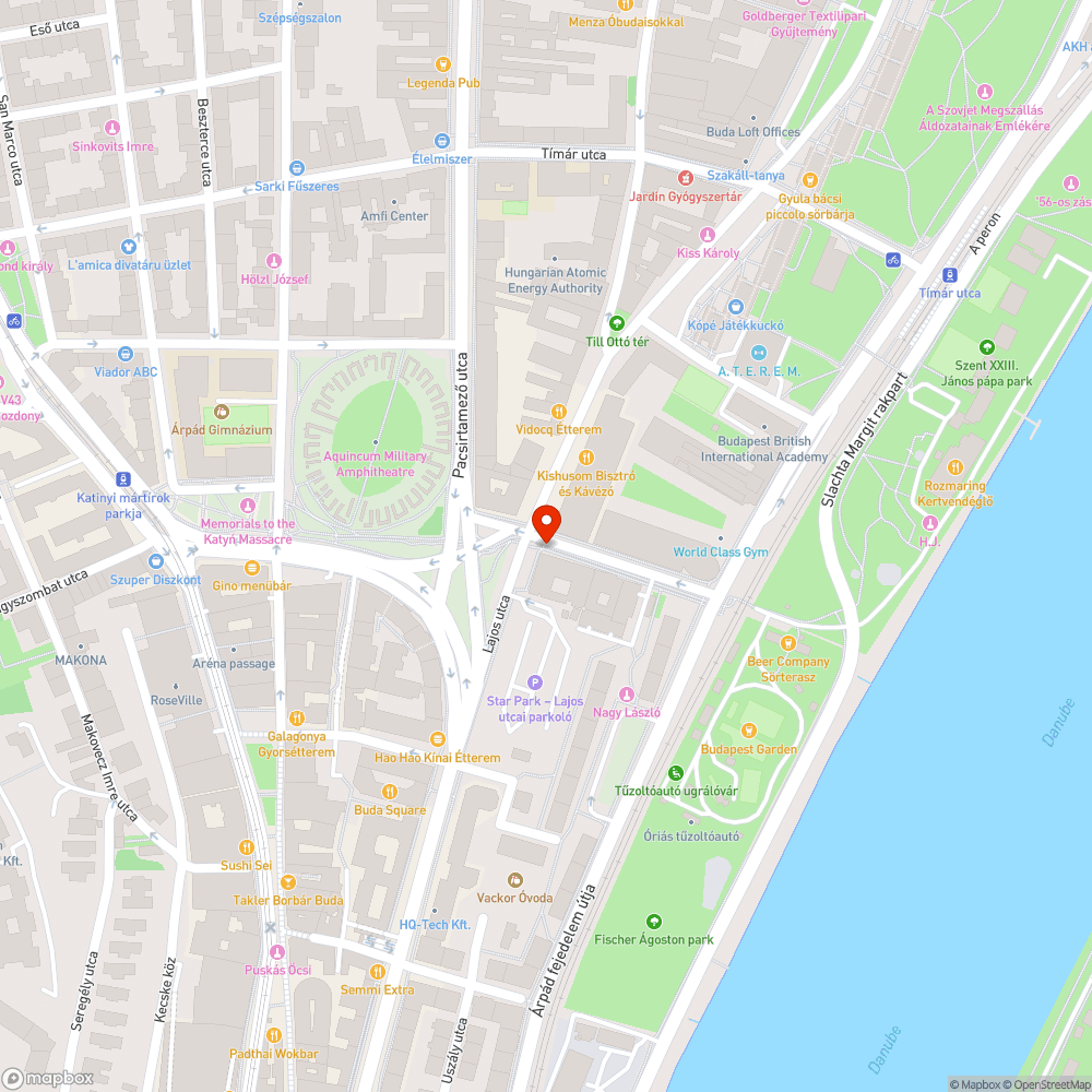 Taktilis jel bejelentés helye