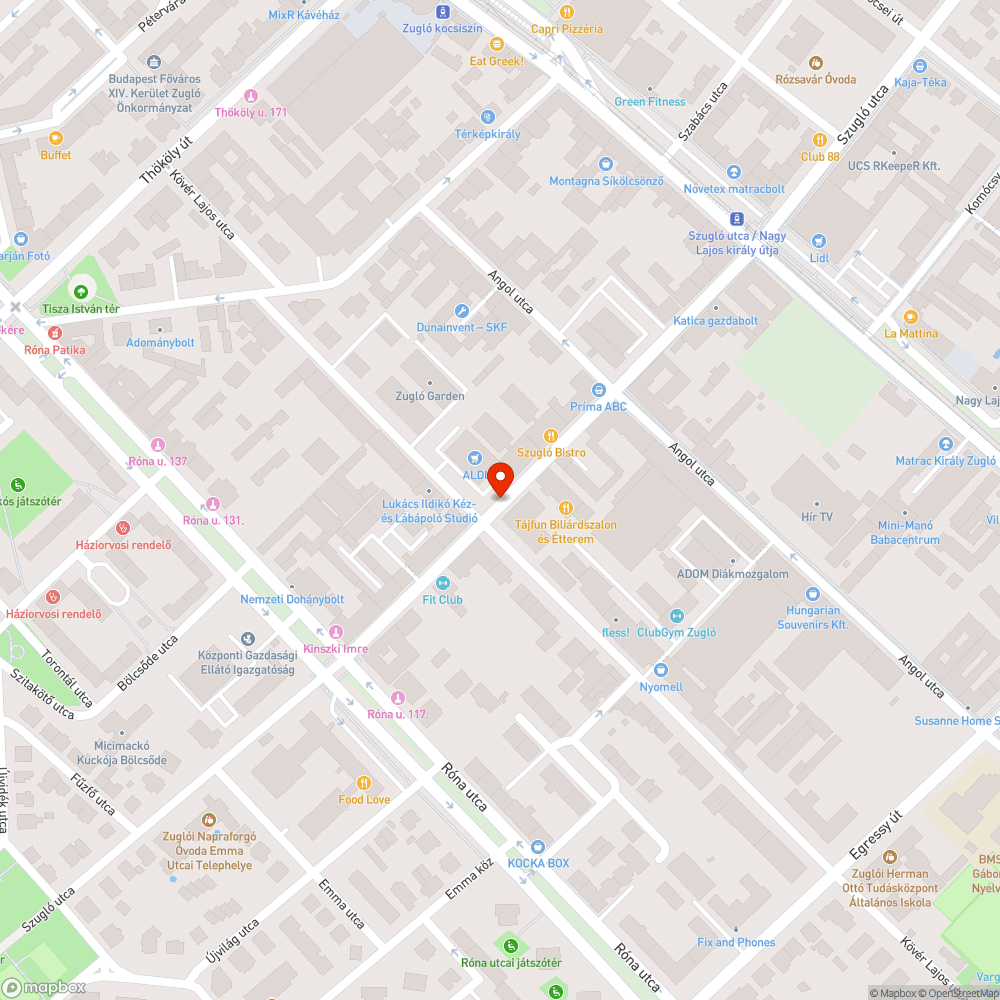 Szugló utca 64. / zöldfelületen parkolás bejelentés helye