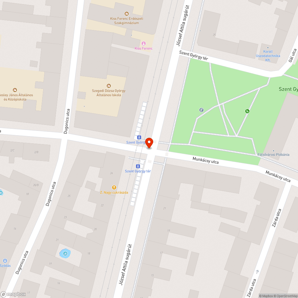 Kidőlt kresz-tábla bejelentés helye