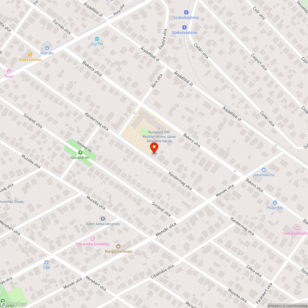 Itt felejtett dolgok bejelentés helye