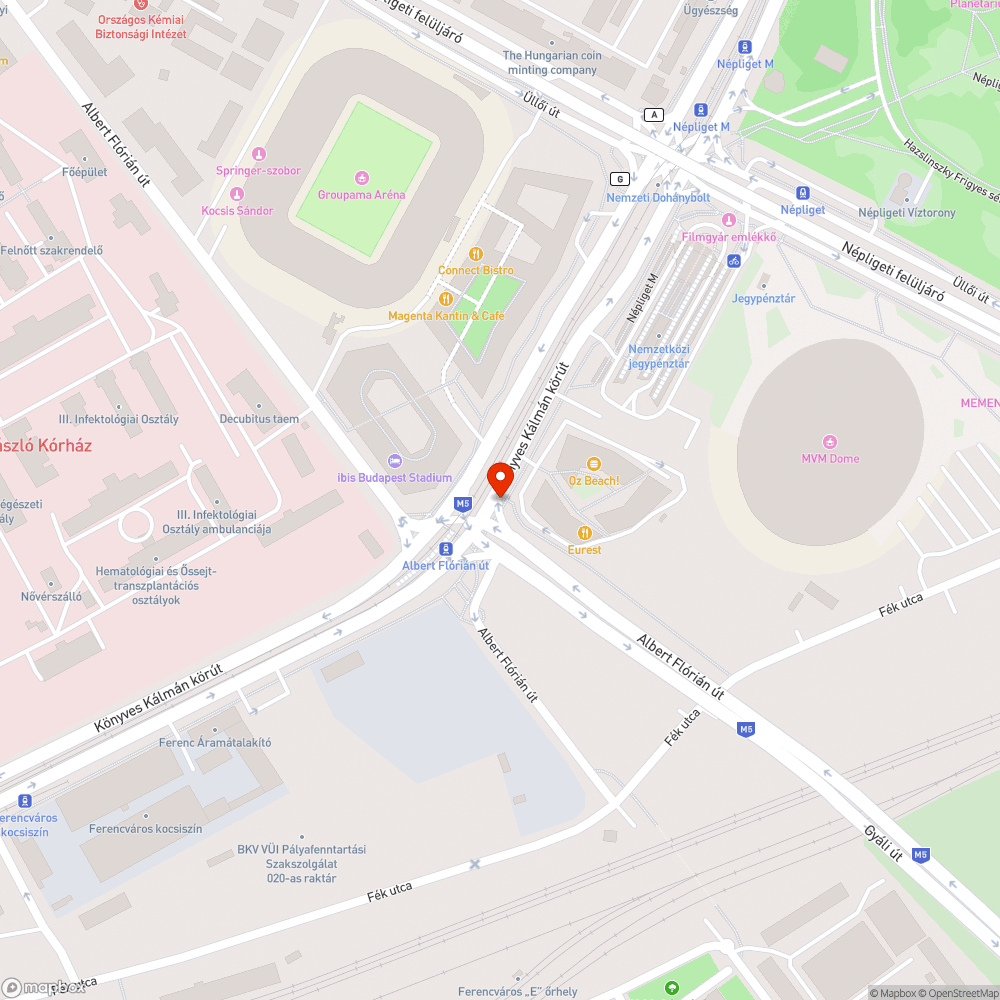 Kanyarodó sáv felfestés bejelentés helye