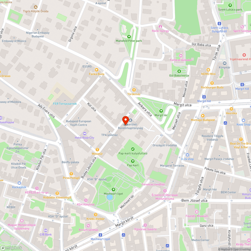 Lyukas fedlap bejelentés helye