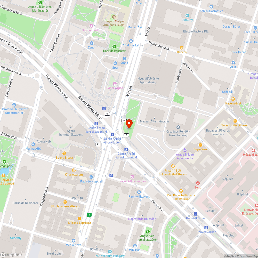 A váróban nincs aszfalt bejelentés helye