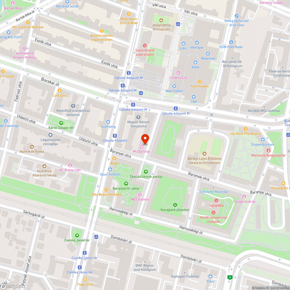 Hiányzó fák bejelentés helye