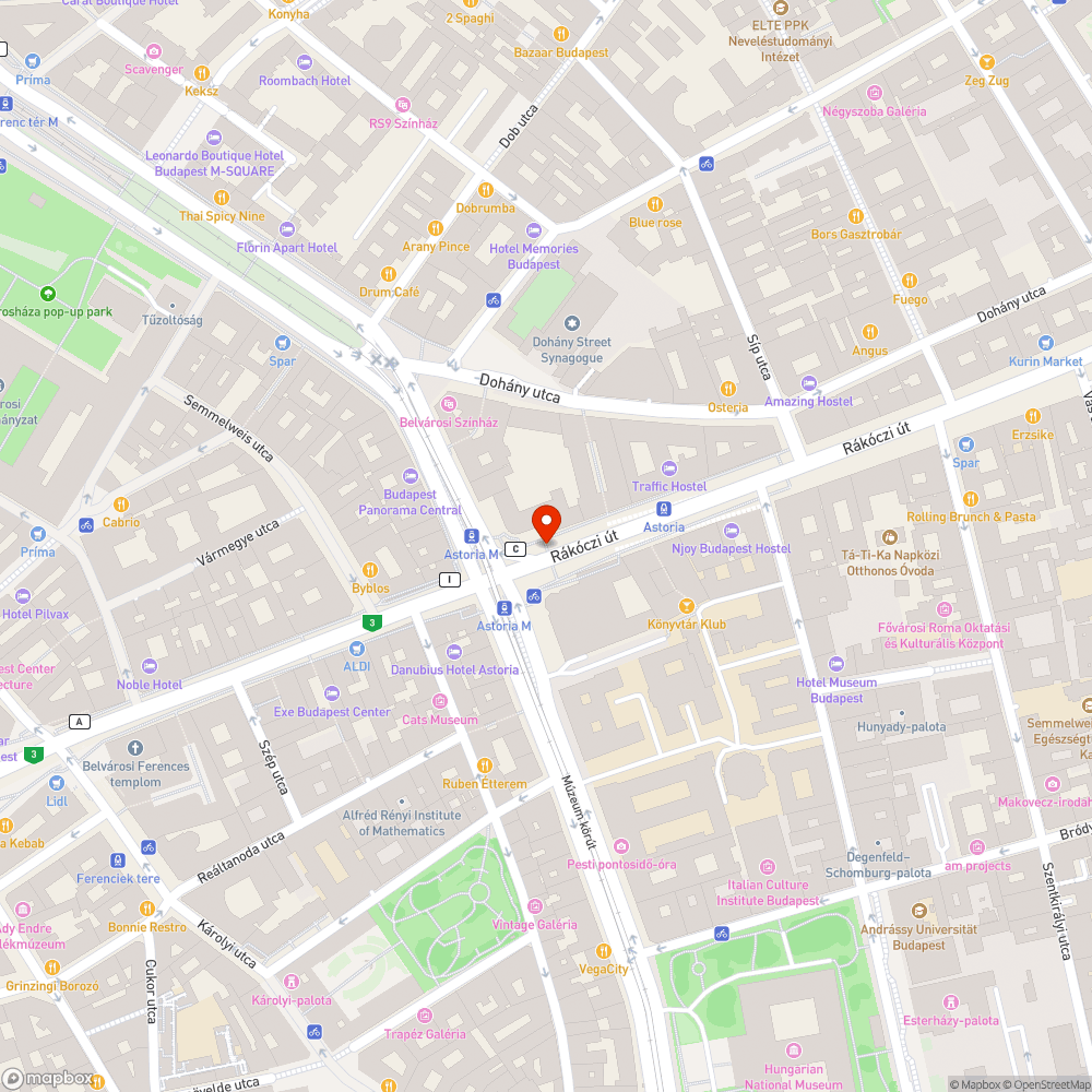 Köztéri óra bejelentés helye