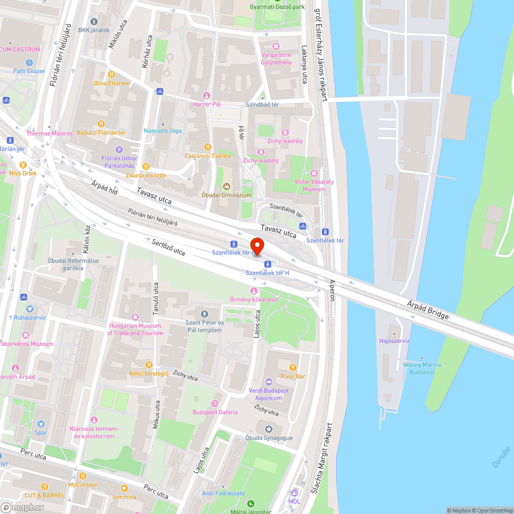 Álmennyezet bejelentés helye