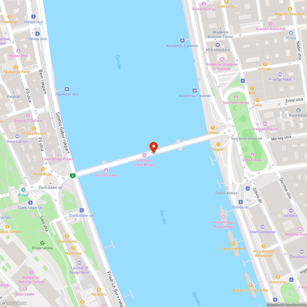 Újra graffitis a Lánchíd bejelentés helye