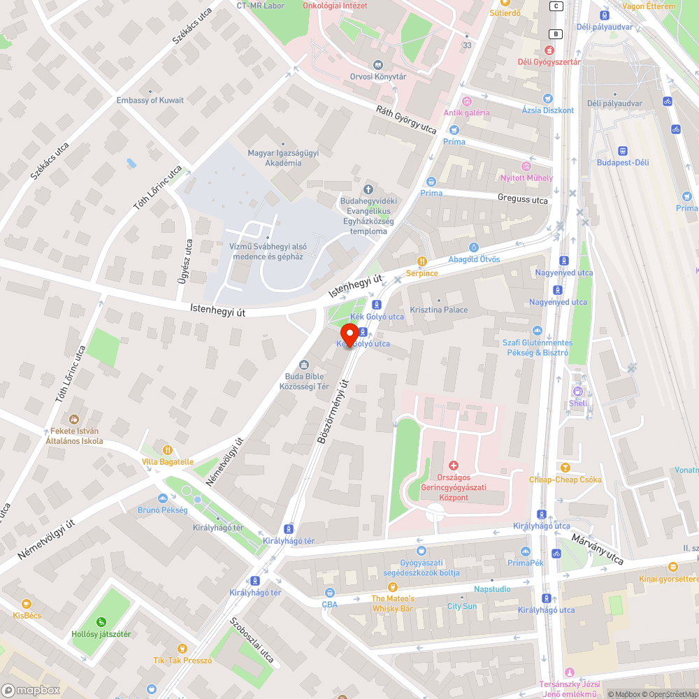 Rövidesen beszakadó víznyelő bejelentés helye