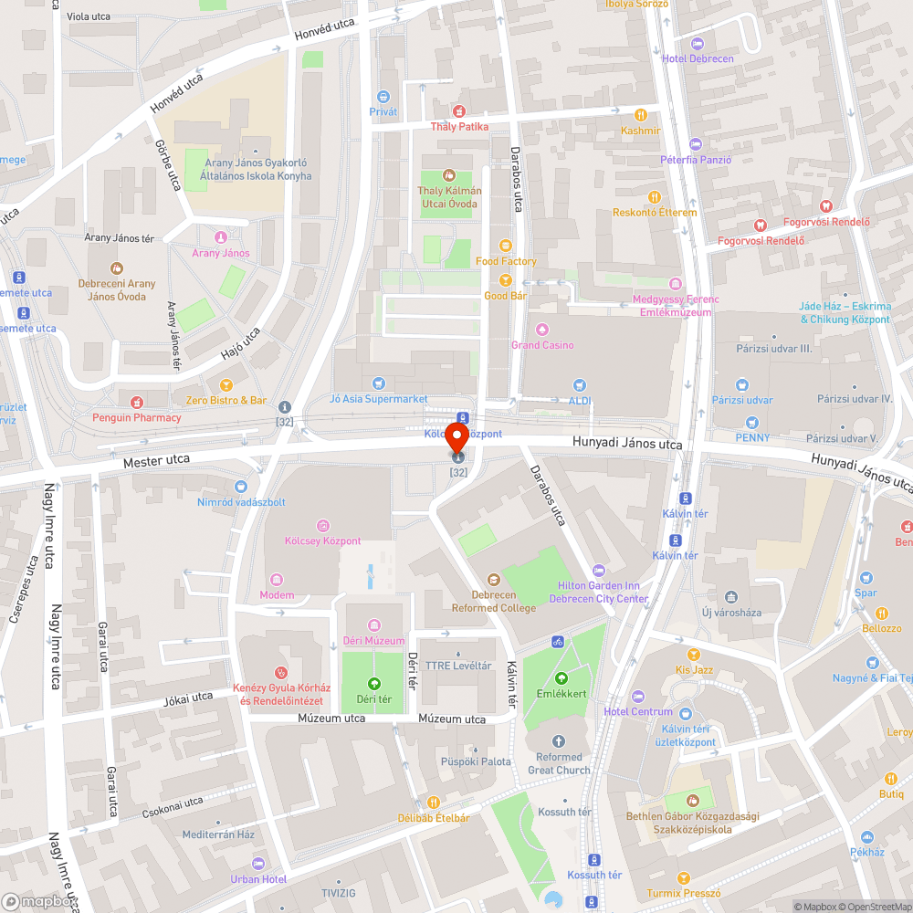 Hiányzó KRESZ tábla bejelentés helye