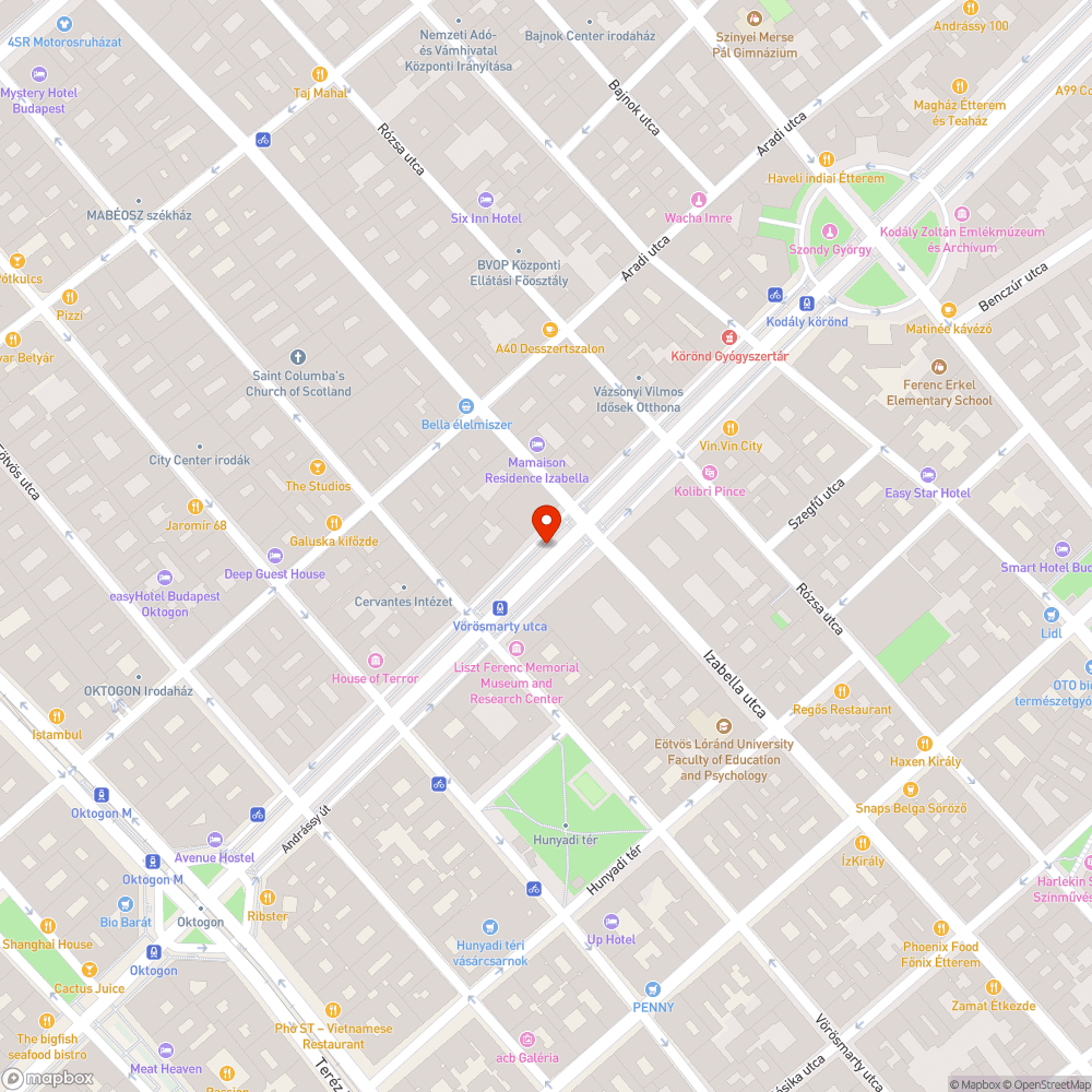 Hiányzó fa bejelentés helye