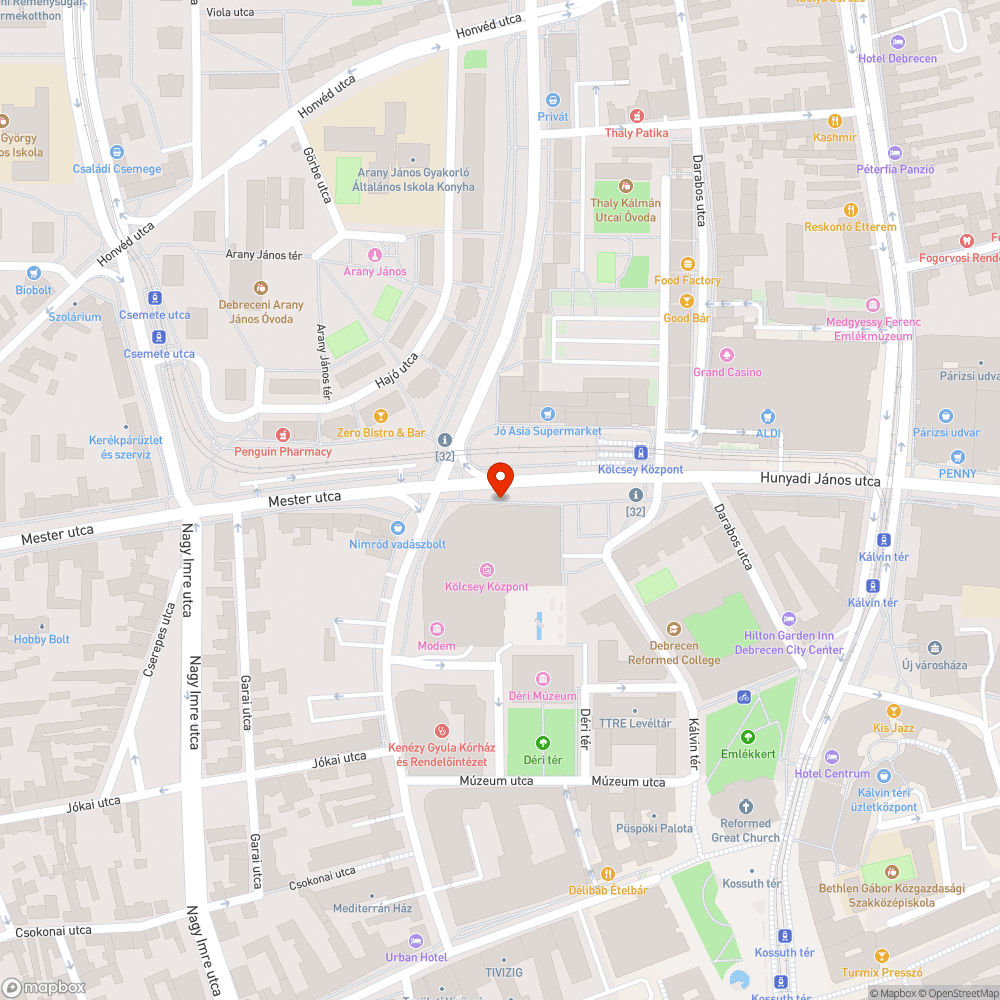 Hiányzó utcanévtábla bejelentés helye