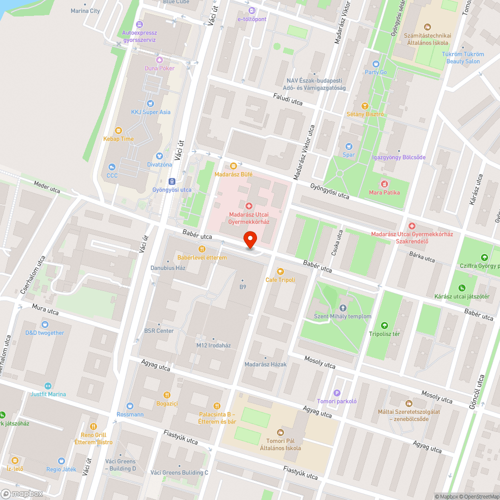 Lyukas fedlap bejelentés helye