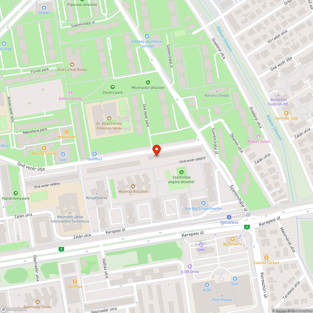 Nemrég lefestett épület grafitizett bejelentés helye