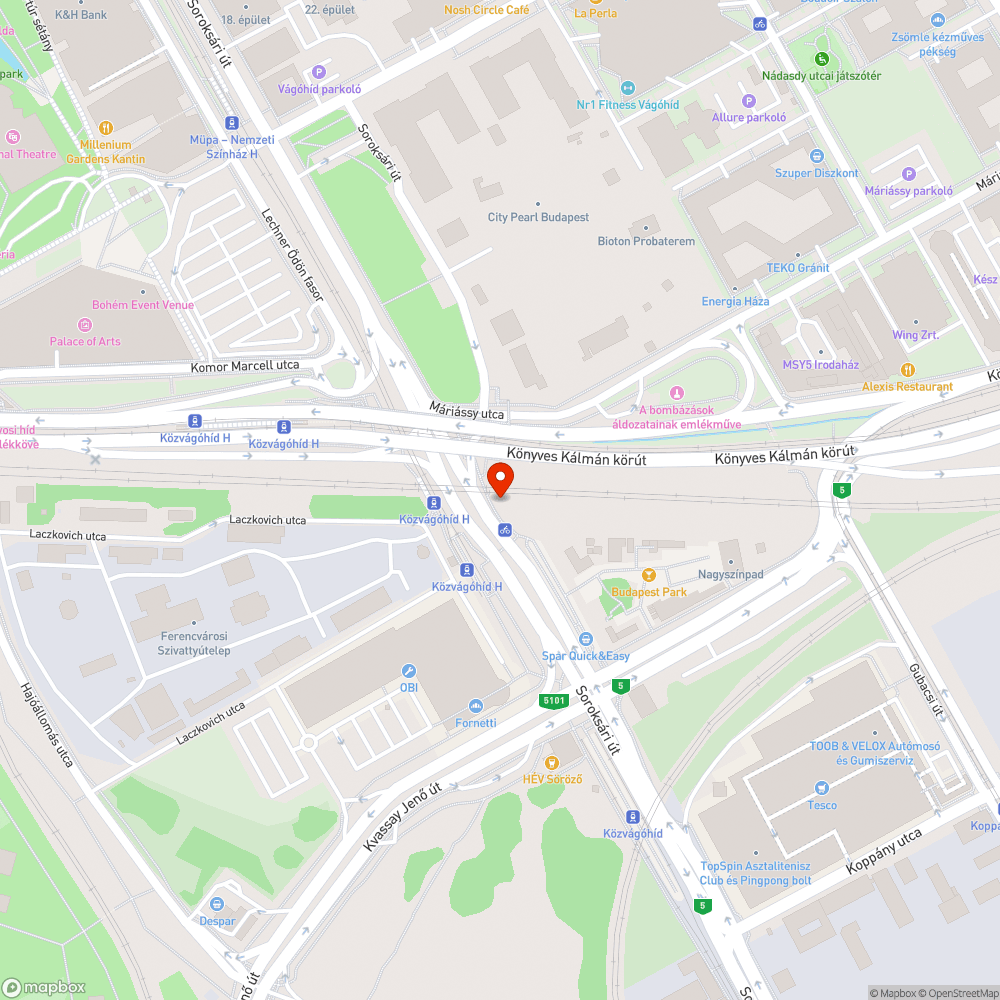 Szemét - Vasúti híd tövében szemét, bejelentés helye