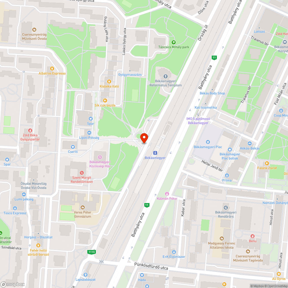 Elhagyott újságosbódé a békásmegyeri HÉV aluljáróban bejelentés helye