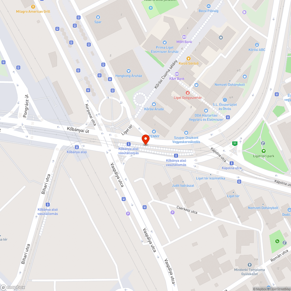 Betort uveg bejelentés helye