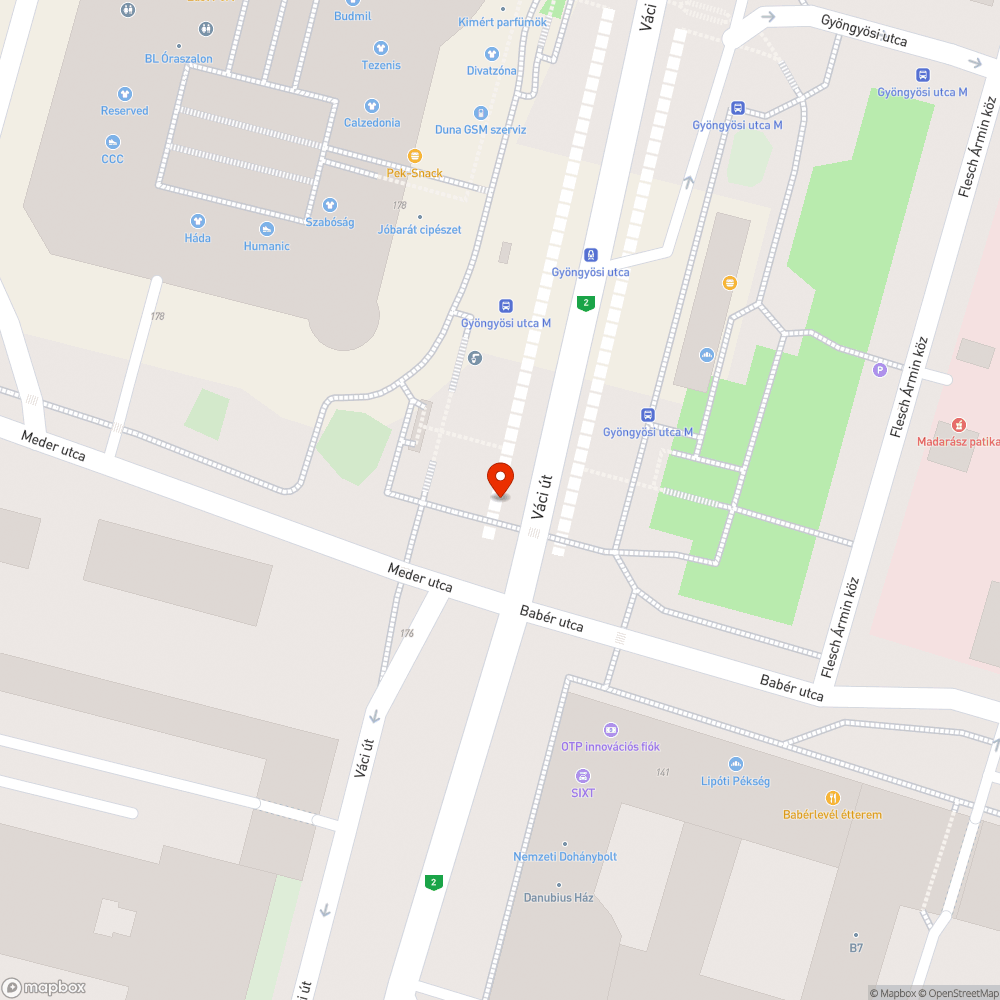 Másfél bejelentés helye