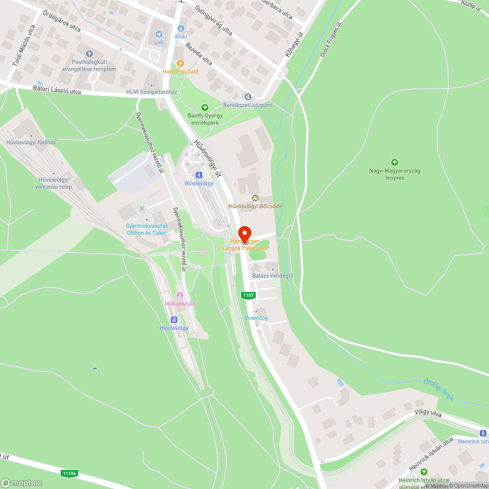 Életveszélyes zebra bejelentés helye