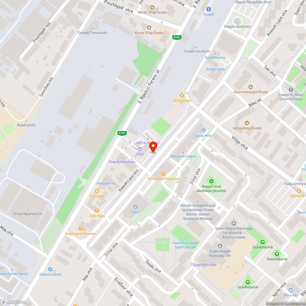 Kossuth Lajos utca P+R vs kerékpárút bejelentés helye