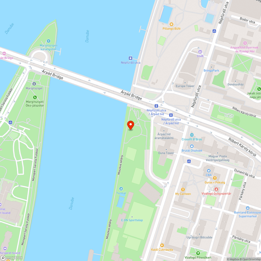 Újra graffiti a Moszkva sétányon bejelentés helye